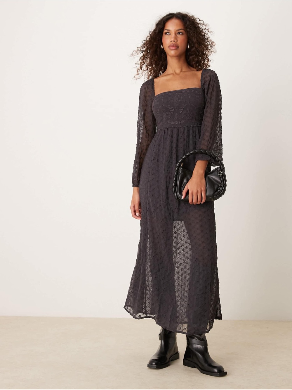 Free People Malina Maxi Peasant Dress